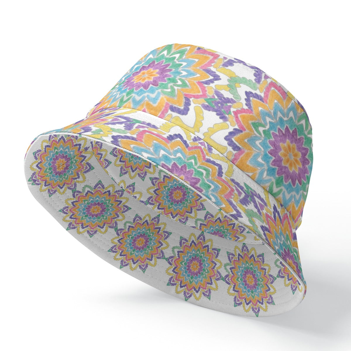 Double-Sided Mandala 1 Bucket Hat