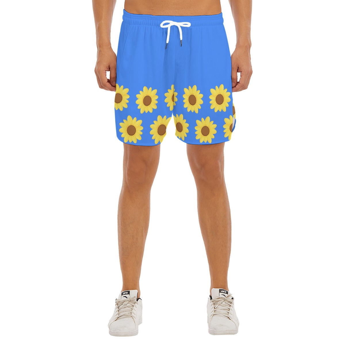 Men's Side Shorts in Daisy