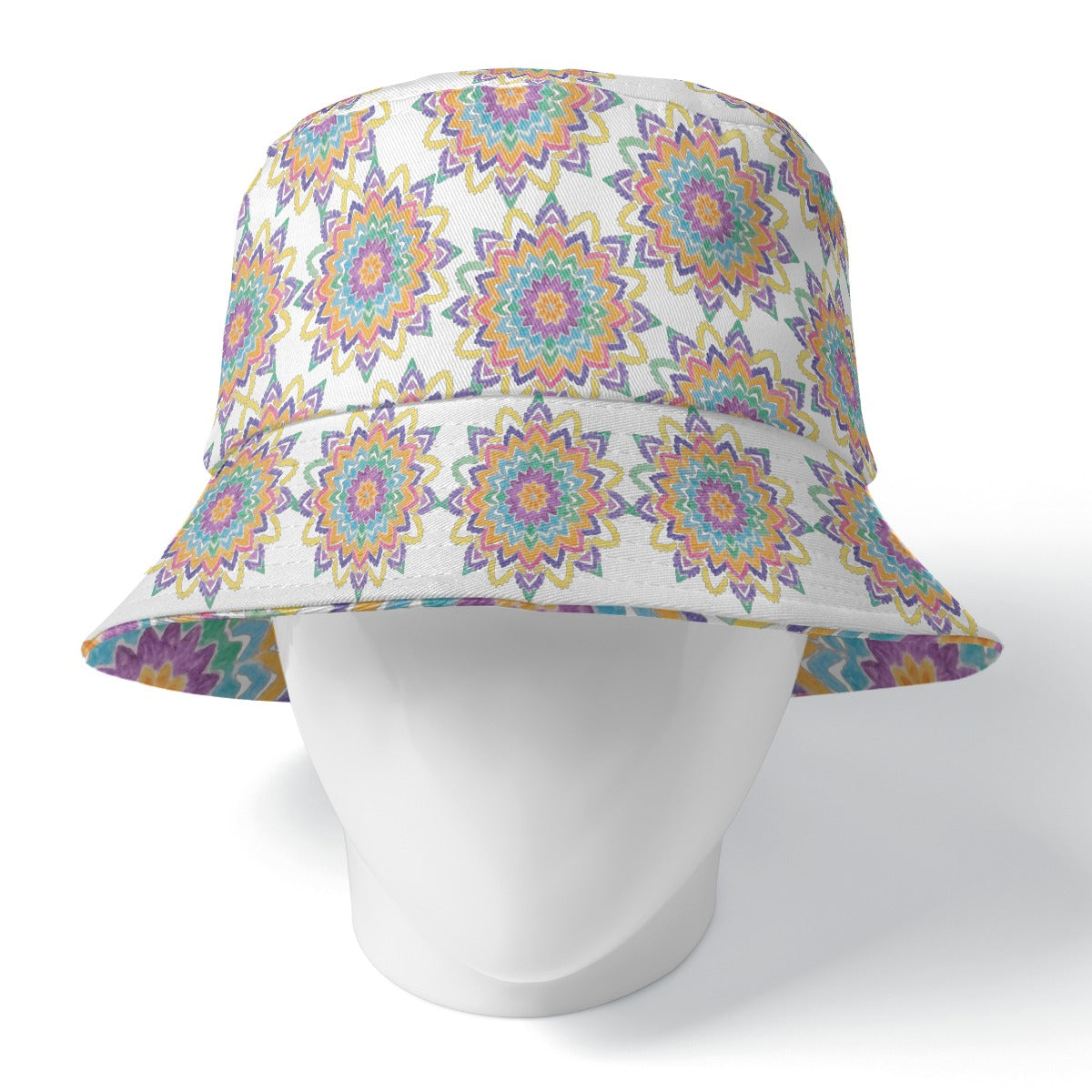 Double-Sided Mandala 1 Bucket Hat