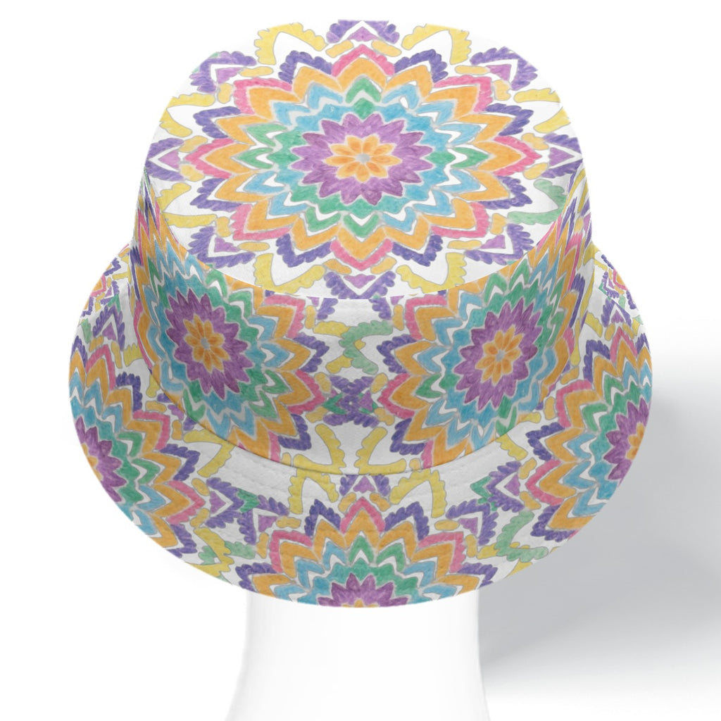Double-Sided Mandala 1 Bucket Hat