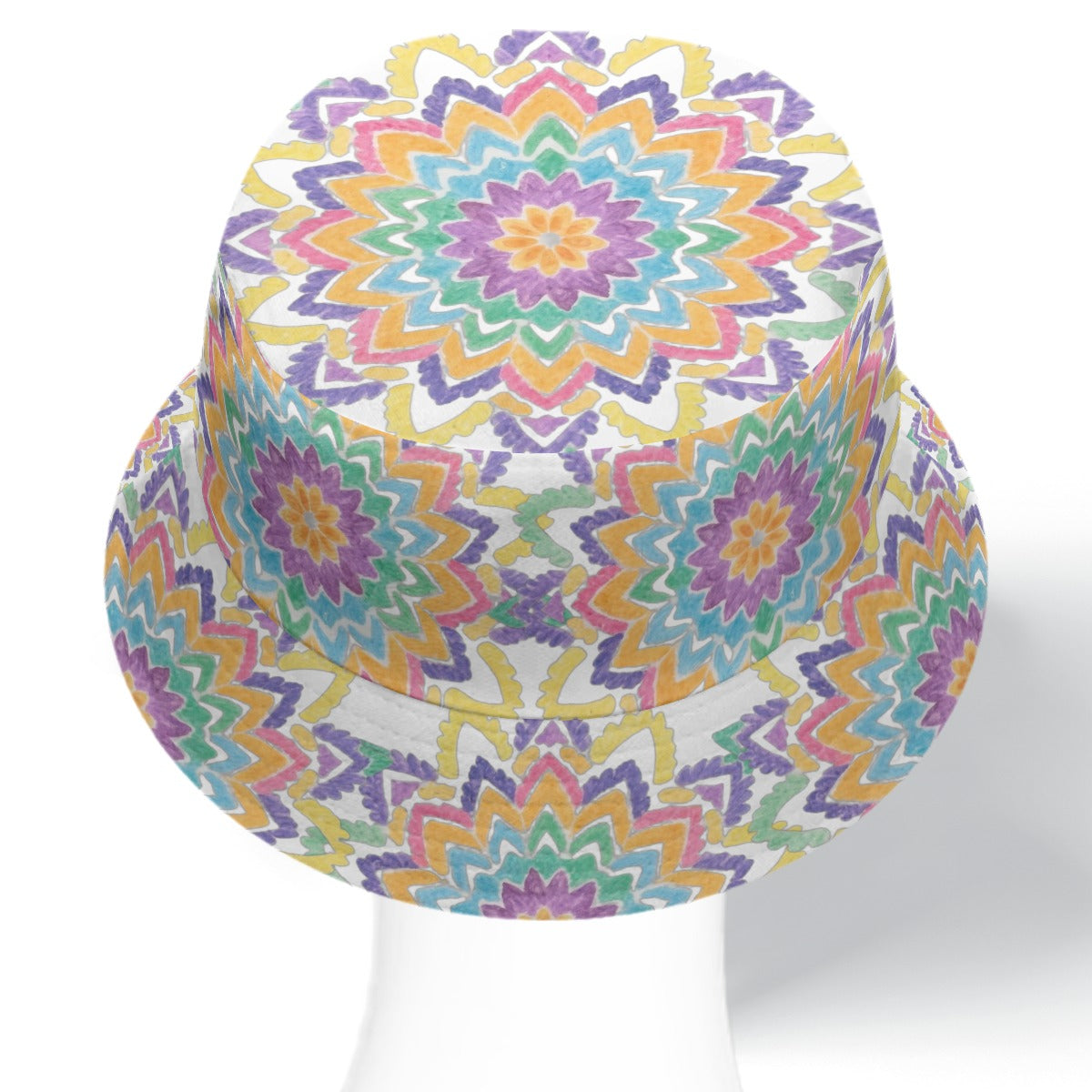 Double-Sided Mandala 1 Bucket Hat