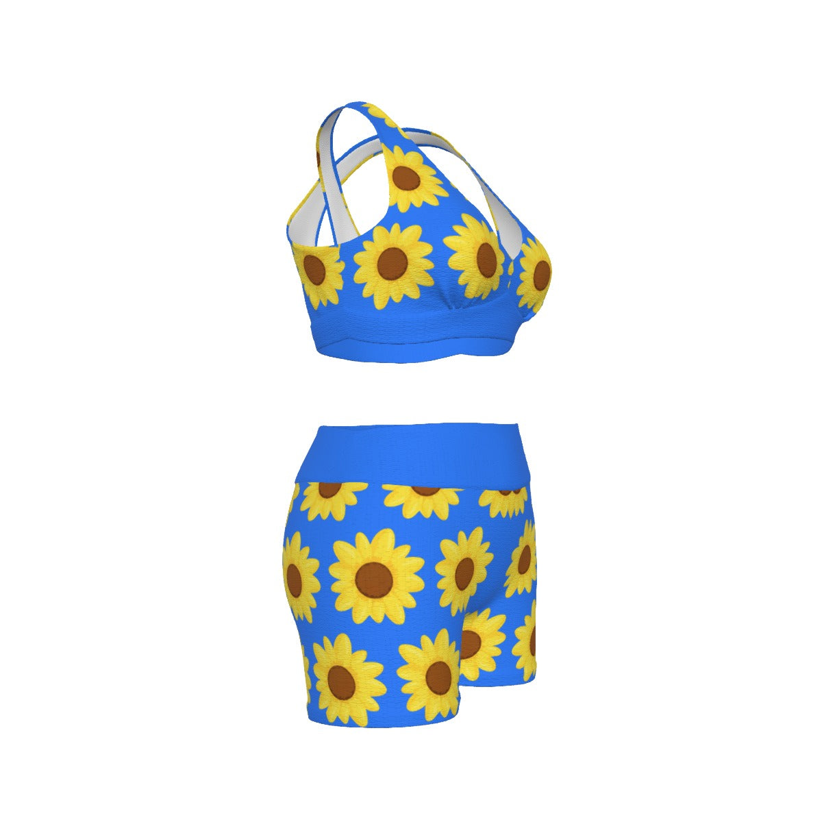 Women's Crop Top Set in Daisy