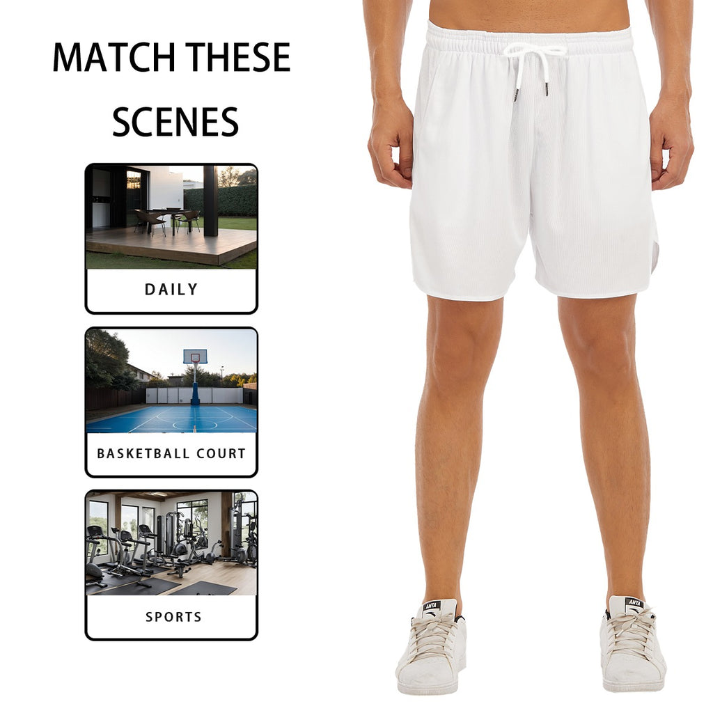 Men's Side Shorts in Daisy