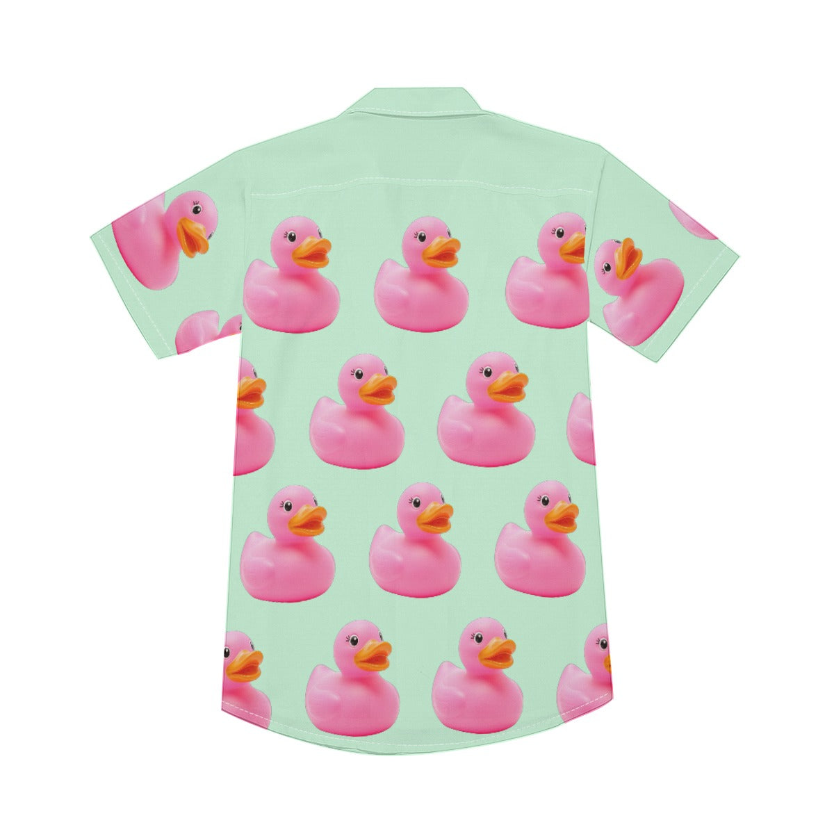 Men's Shirt in Pink Rubber Duck