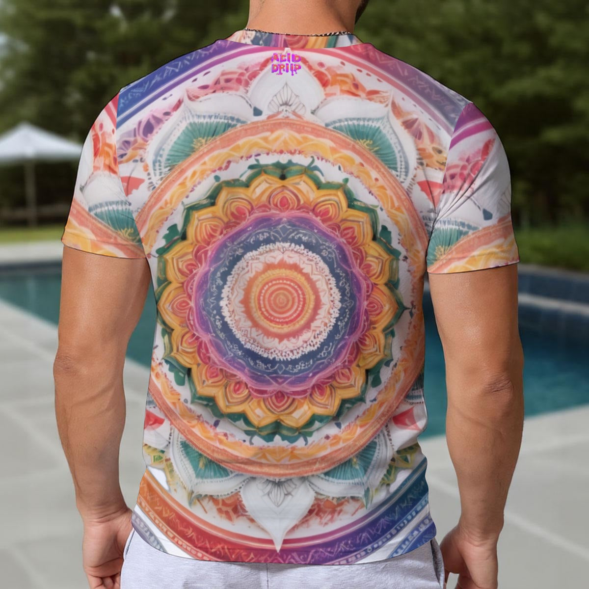 Mandala 2 Recycled Men's Short Sleeve T-shirt
