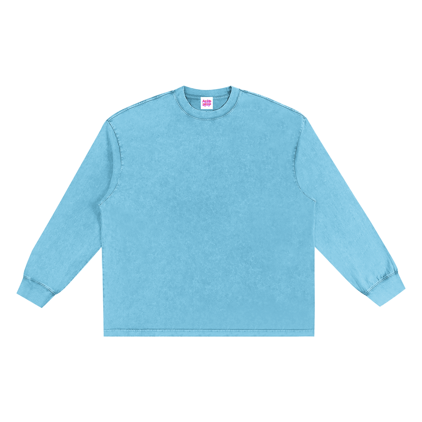 Acid Driip Core Frayed Edge Long Sleeve Shirt