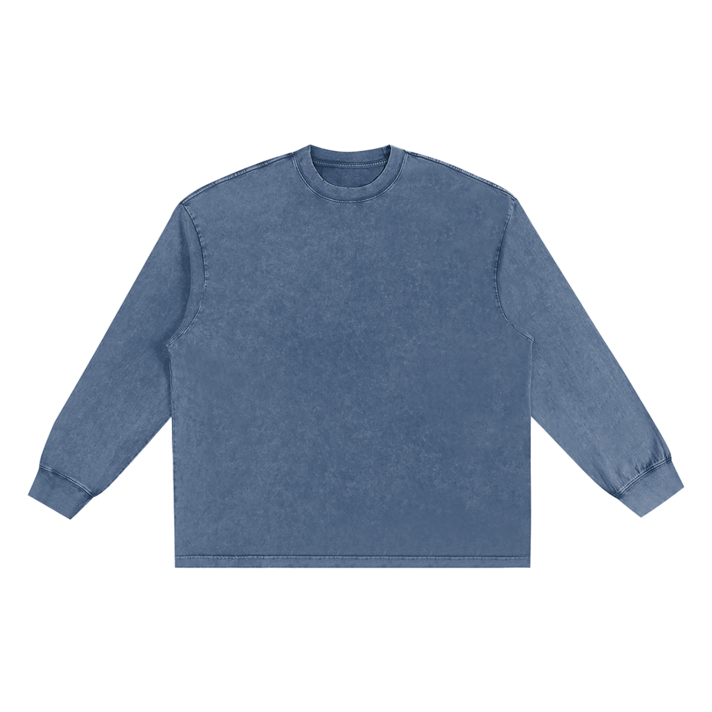 Acid Driip Core Frayed Edge Long Sleeve Shirt