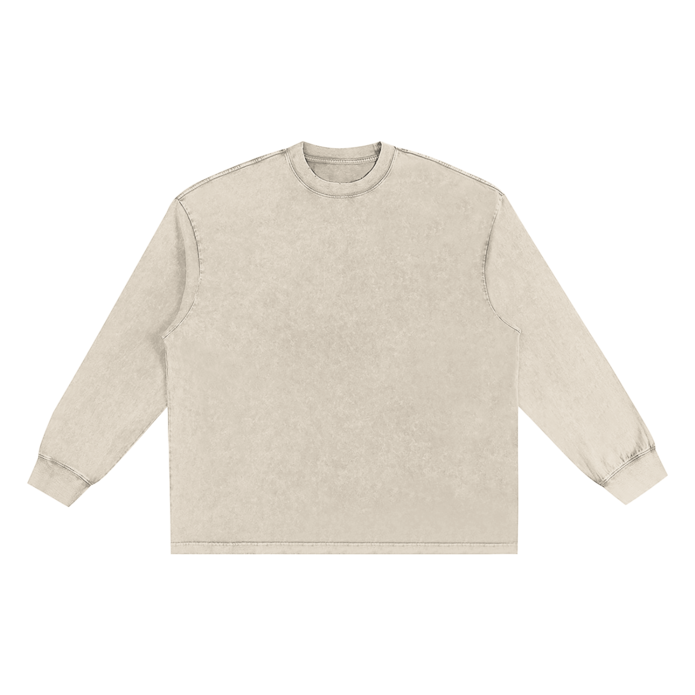 Acid Driip Core Frayed Edge Long Sleeve Shirt