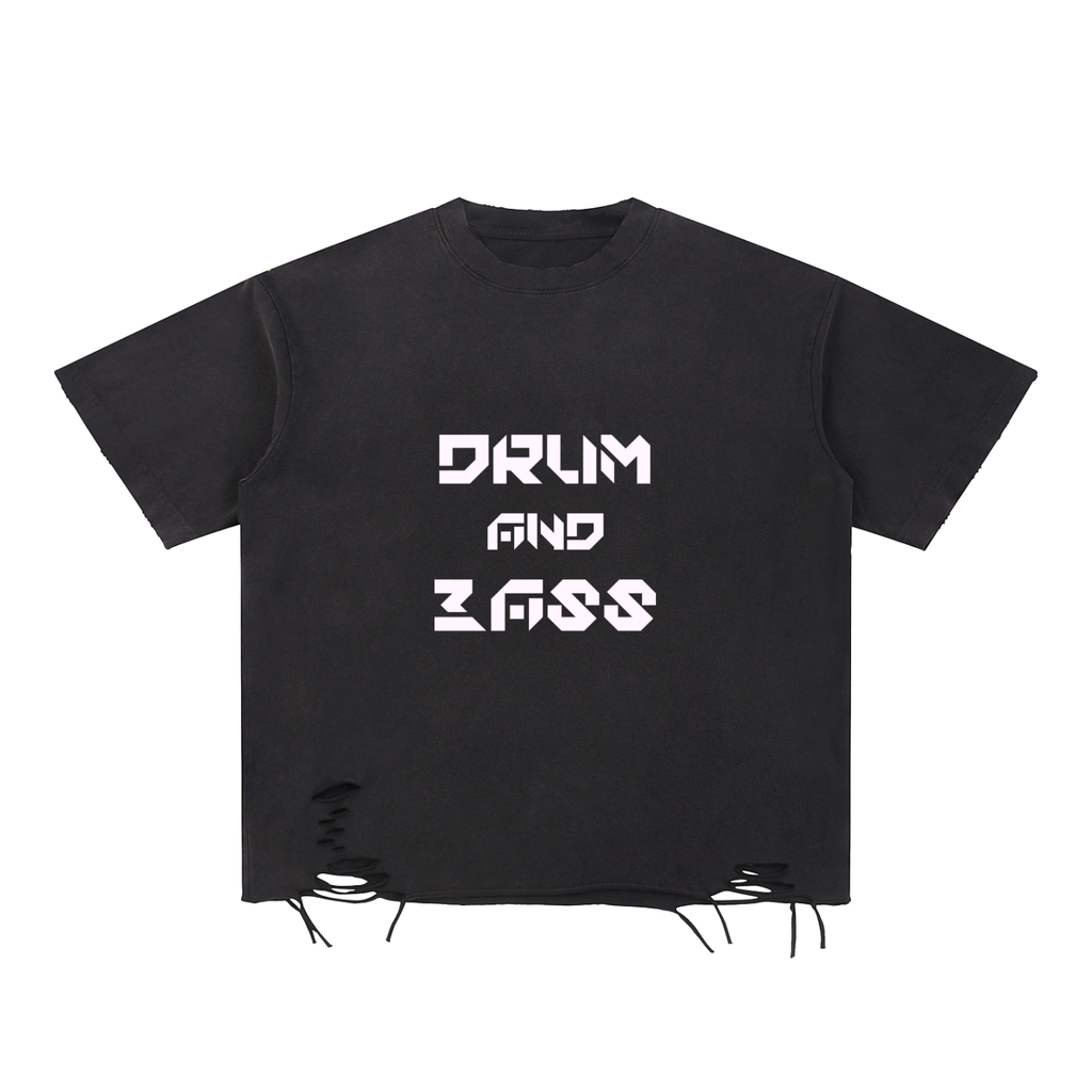 Drum and Bass Lovers Raw-Hem Tee