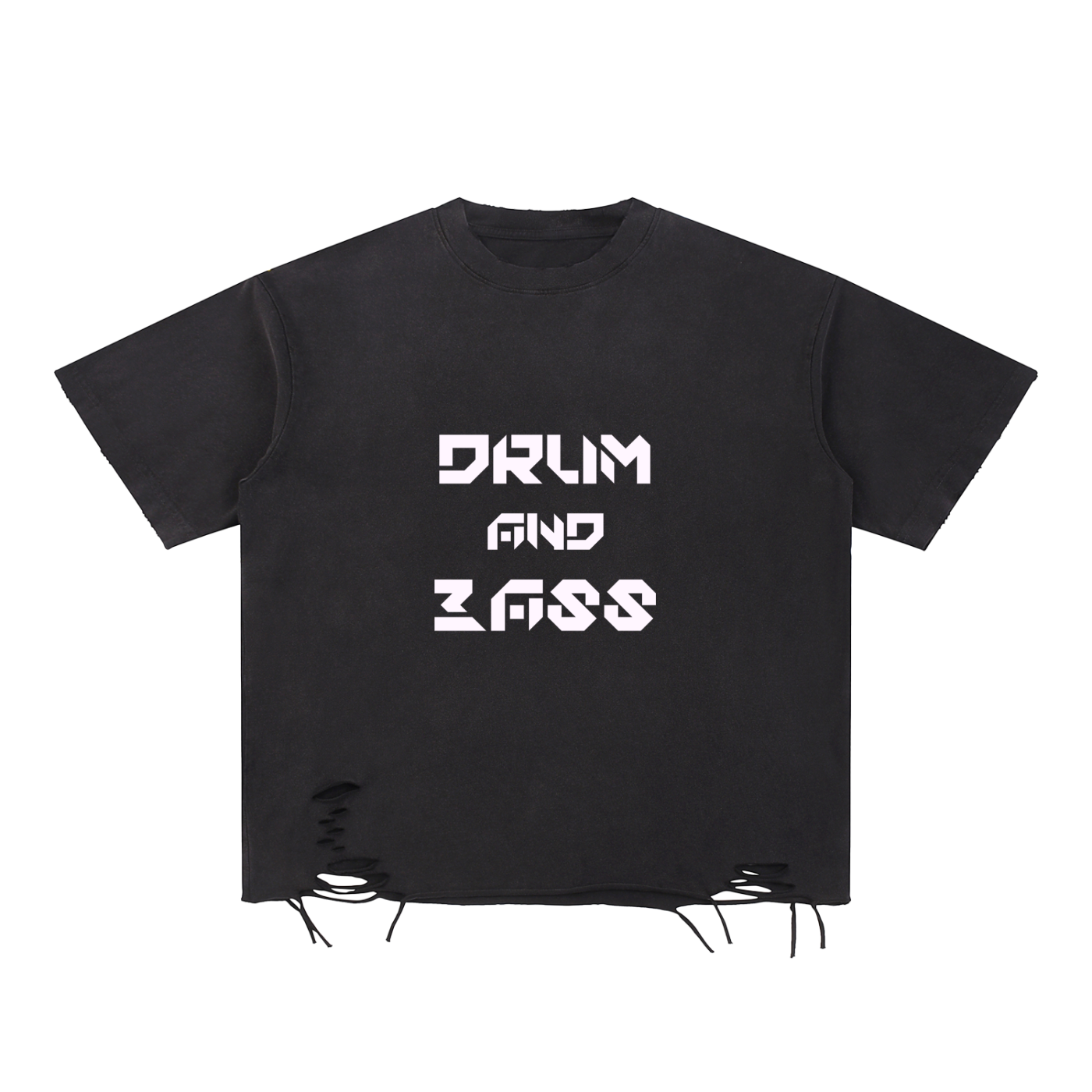 Drum and Bass Lovers Raw-Hem Tee