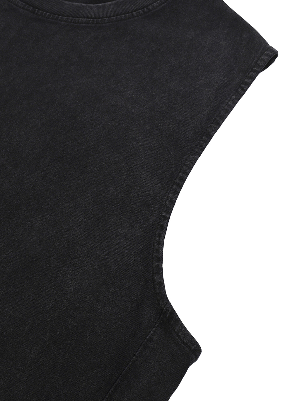 Drum and Bass Raw-Hem Tank Top